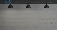 Desktop Screenshot of optimeddoctors.com