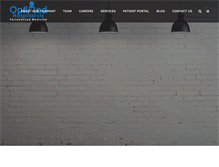 Tablet Screenshot of optimeddoctors.com